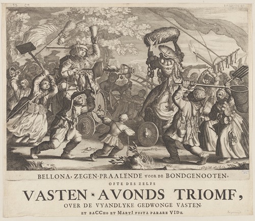 Bellona, zegen-praalende voor de bondgenooten, ofte des zelfs vasten avonds triomf over de vyandlyke gedwonge vasten