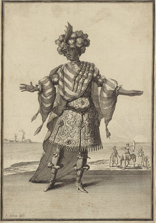 Habit d’Indien du balet du Triomphe de l’amour