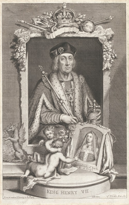 King Henry VII and Elizabeth of York, Queen of England