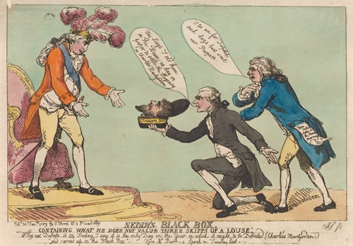 Neddy’s Black Box, Containing what he does not value Three Shipps of a Louse