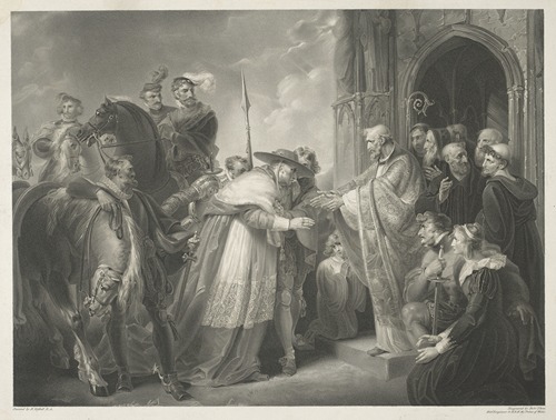 Henry VIII, Act IV, Scene II, Abbey of Leicester. Wolsey, Northumberland, and Attendants, Abbot of Leicester