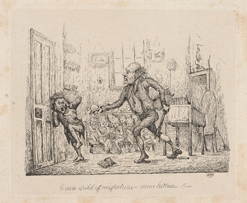 Come child of misfortune – come hither.