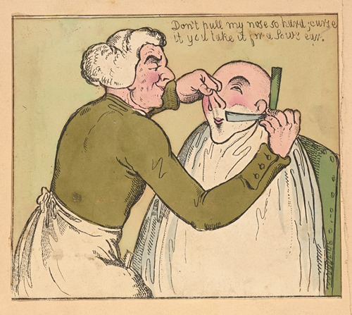 Don’t pull my nose so hard; curse it you take it for a sow’s ear.