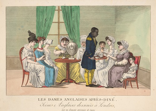 Les dames Anglaises apres-dine(The English ladies after dinner)