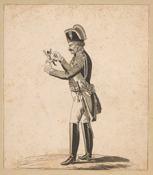 Napoleon auf dem Daumen des Fursten Blucher (Napoleon on the thumb of Prince Blucher)