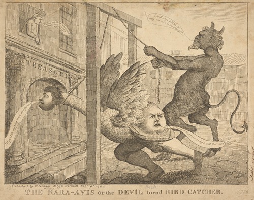 The rara-avis or the devil turnd bird catcher.