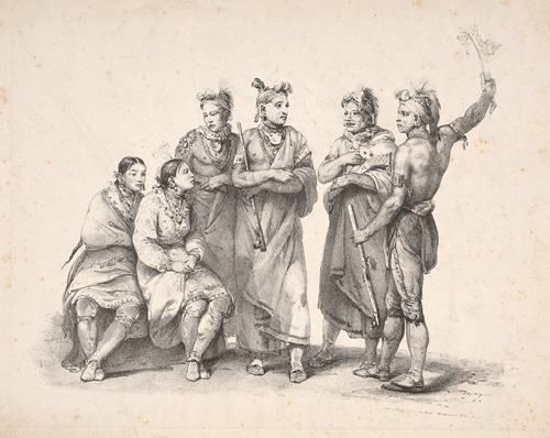 Group of Indian men and women