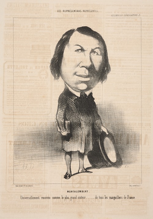 Montalembert, universally recognized as the greatest orator . . . Of all churchwardens of France