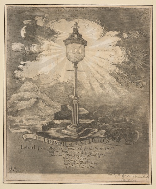 The triumph of gas lights.