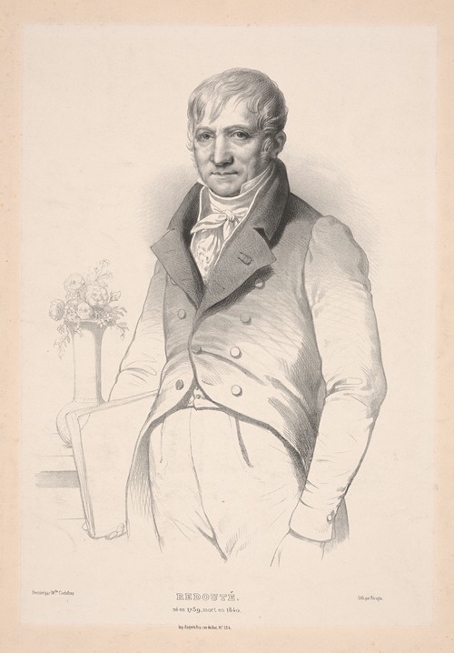 Redoute. Born in 1759, died in 1840