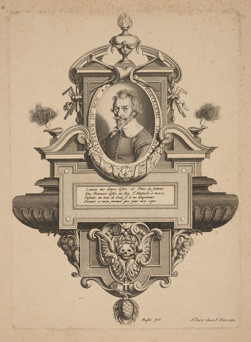 Sculpteur du Roy, AE. 61, Bartelemi Trenblet (Sculptor of the King, age 61, Barthlemy Trenblay)