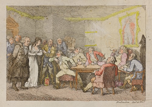 Parson Adams & Fanny examined as culprits before the country Justice