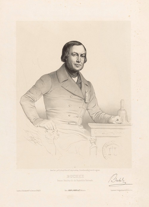 Buchez, Premier Président élu de l’Assemblée Nationale