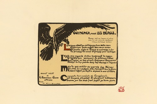 Sonnet de Gandilhon Gens d’Armes (Sonnet by Camille Gandilhon Gens d’Armes)