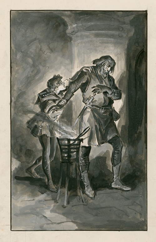 King John, II, 2; ‘Silence, no more, Go closely in with me much danger do I undergo for thee’