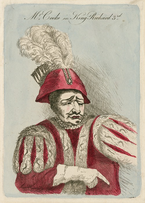 Mr. Cooke in Shakespeare’s King Richard 3rd