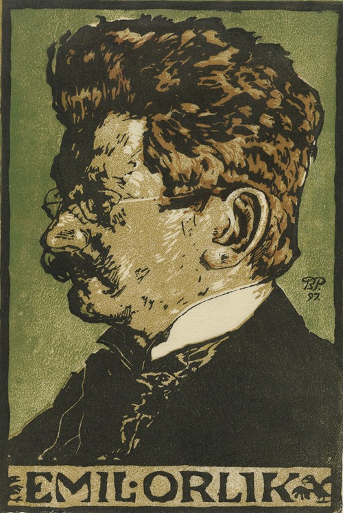Portrait of Emil Orlik