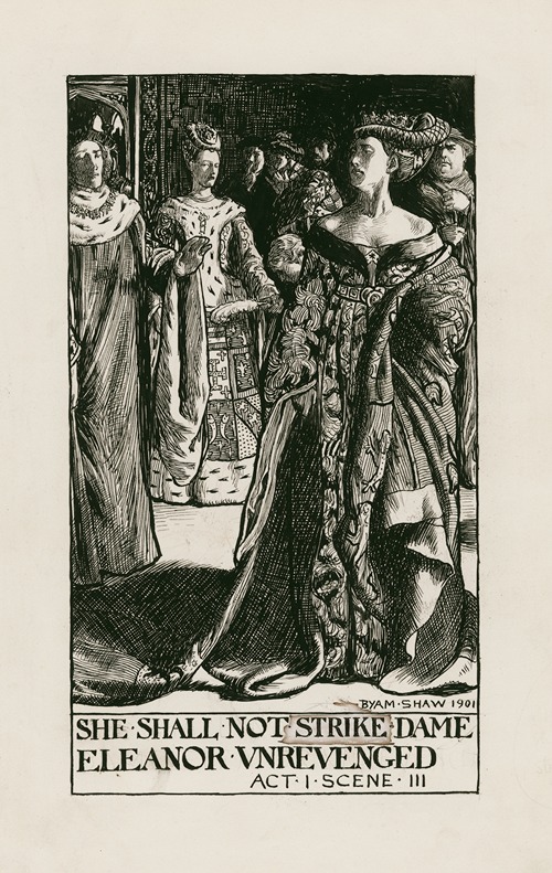 King Henry VI, part 2; She shall not strike Dame Eleanor unrevenged Act I Scene III
