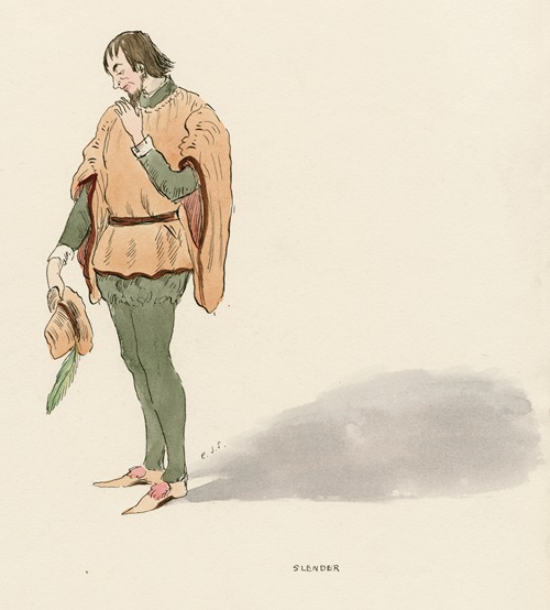 Costumes for Merchant of Venice, Merry wives of Windsor, and Twelfth night Pl.03