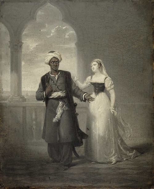 Othello and Desdemona