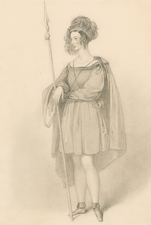 Ellen Tree as Rosalind in Shakespeare’s As you like it ‘Thou speak’st wiser than thou art ware of’ 2