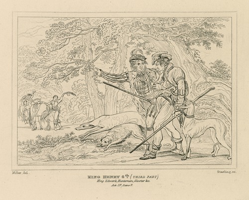 Third part of King Henry the Sixth, act IV, scen. V, a park near Middleham Castle in Yorkshire