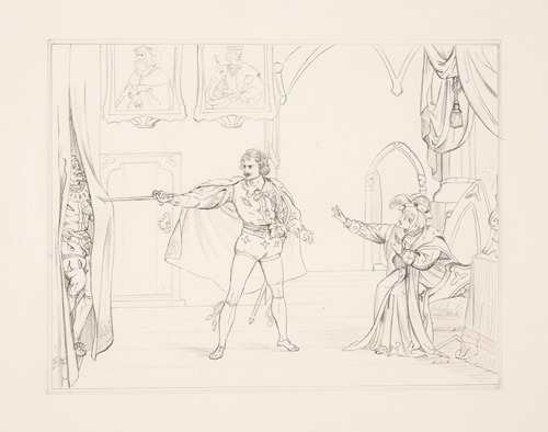‘How now! a rat; Dead, for a ducat, dead!’ [Hamlet], act III, sc. IV