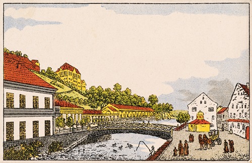 Nr. 195: Der Mühl-, Neu- und Theresienbrunnen in Alt-Karlsbad