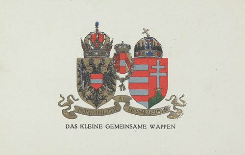 Indivisibiliter ac inseparabiliter. Das kleine gemeinsame Wappen