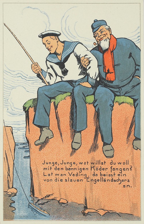 Junge, Junge, wat willst du woll mit den bannigen Köder fangen…