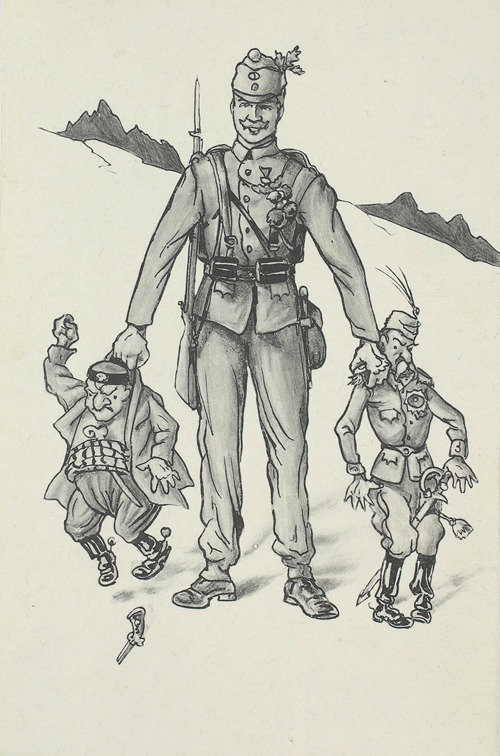Kriegskarikatur