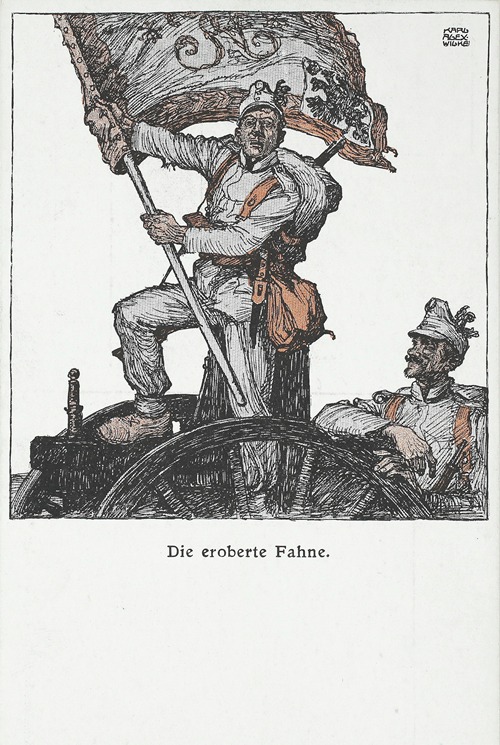 Die eroberte Fahne