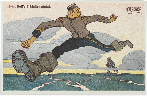 John Bull`s 7-Meilenstiefel.