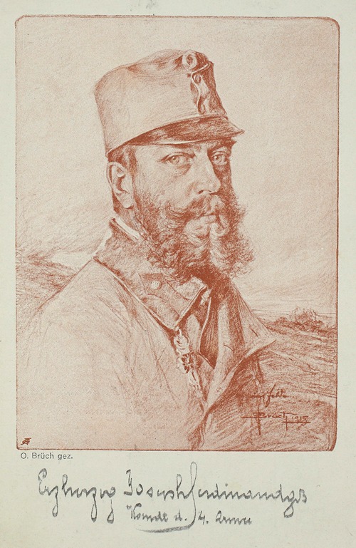 Erzherzog Joseph Ferdinand von Österreich-Toskana (1872-1942), Kommandant der 4. Armee