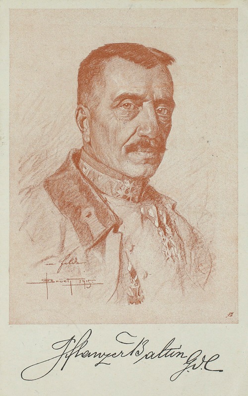 Generaloberst Karl von Pflanzer-Baltin, Feldpostkarte der 7. Armee