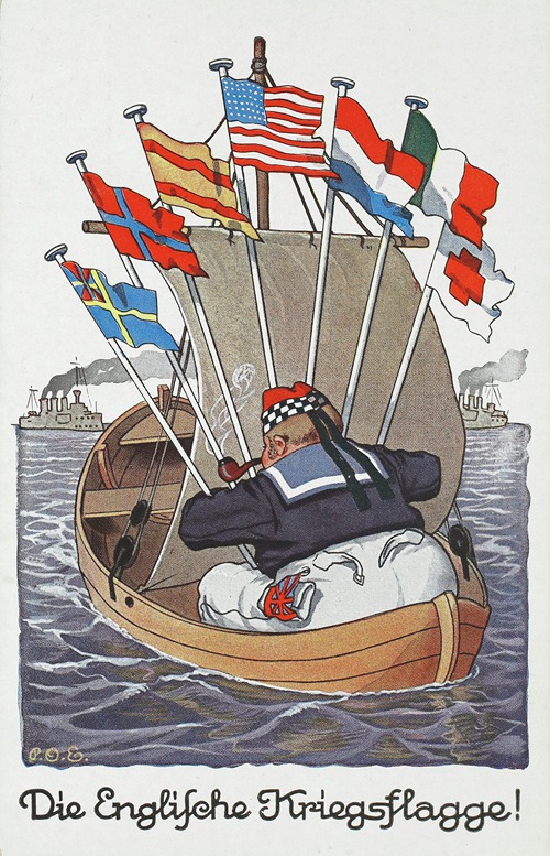 Die Englische Kriegsflagge!
