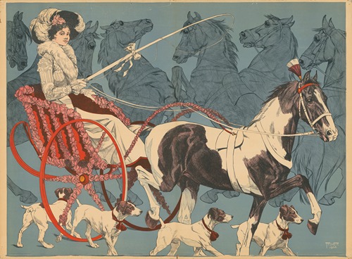 M’dlle Milly Dagmar and her Performing Dogs
