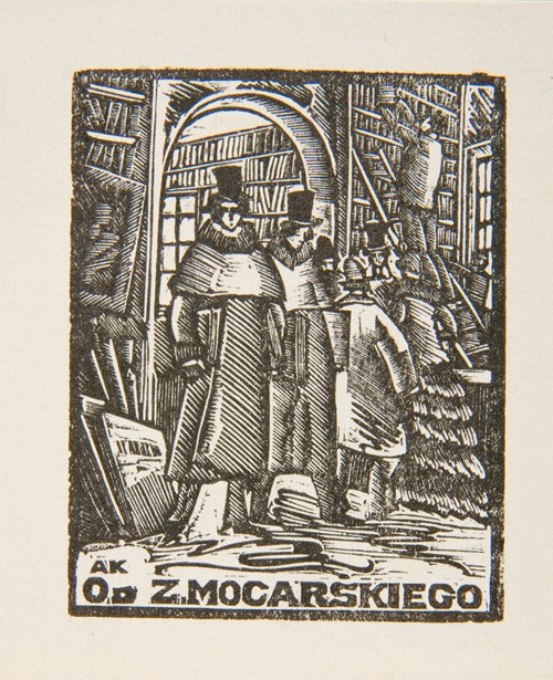 Ekslibris Zygmunta Mocarskiego (1894-1941)