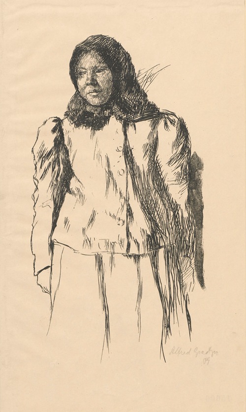 Polnisches Bauernmädchen