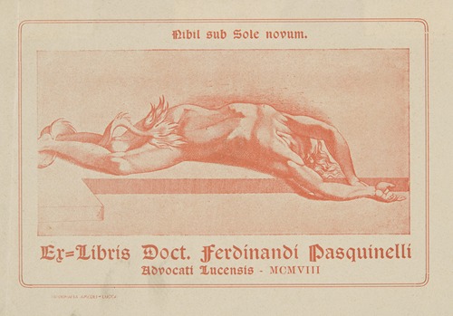 Ferdinand Pasquinelli – ekslibris