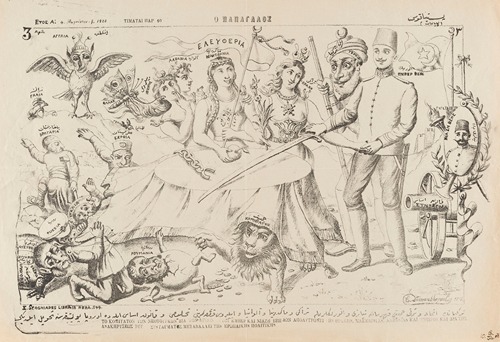 Allegories of Turkey’s policy towards the Balkans after the restoration of the Ottoman constitution