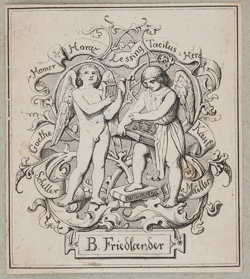 Benoni Friedländer (1773-1858) –ekslibris