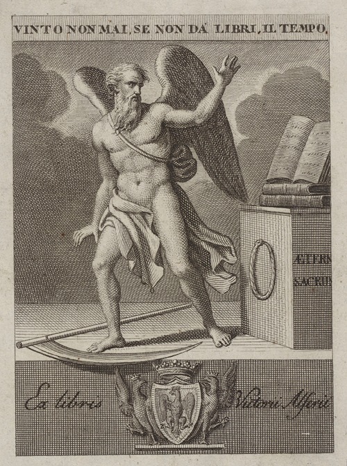 Bookplate; Bookplate of Vitoria Alferia