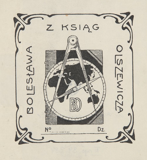 Ekslibris Bolesława Olszewicza (1893-1972)