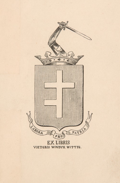 Ekslibris Wiktora Windyk-Wittyga (1857–1921)