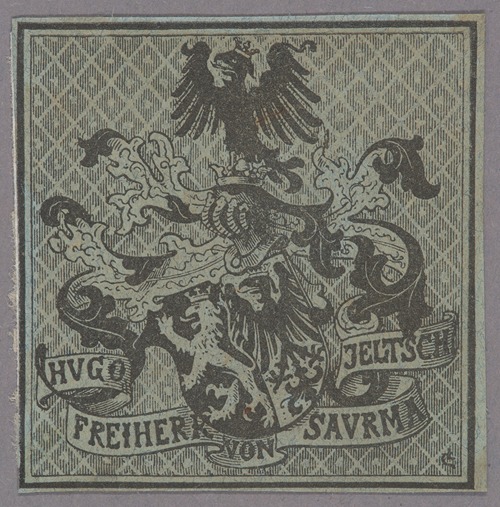 Hugo von Saurma-Jeltsch (1837-1896) – ekslibris