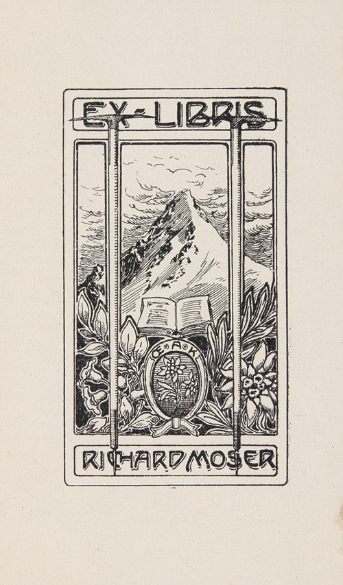 Richard Moser (1874-1924) – ekslibris