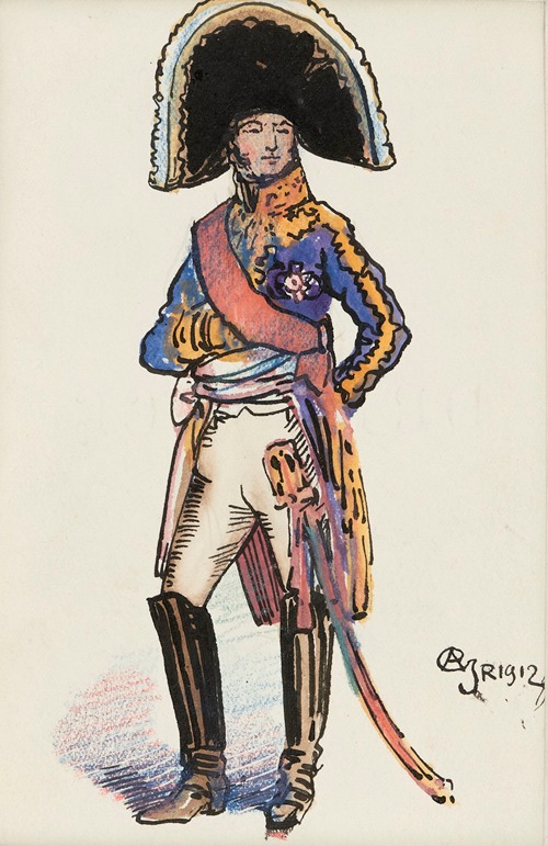 Officer from the Napoleonic era