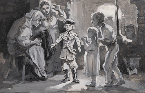 Boy in a Kraków Costume