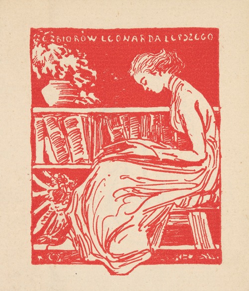 Ekslibris Leonarda Lepszego (1856-1937)